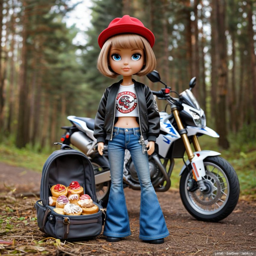 Игры в куклы с нейросетью V Старая, старая сказка Серия 1 Красная Шапочка (фото 10)