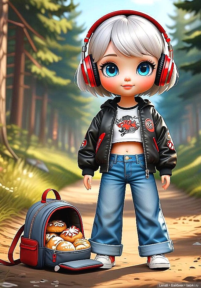 Игры в куклы с нейросетью V Старая, старая сказка Серия 1 Красная Шапочка (фото 8)