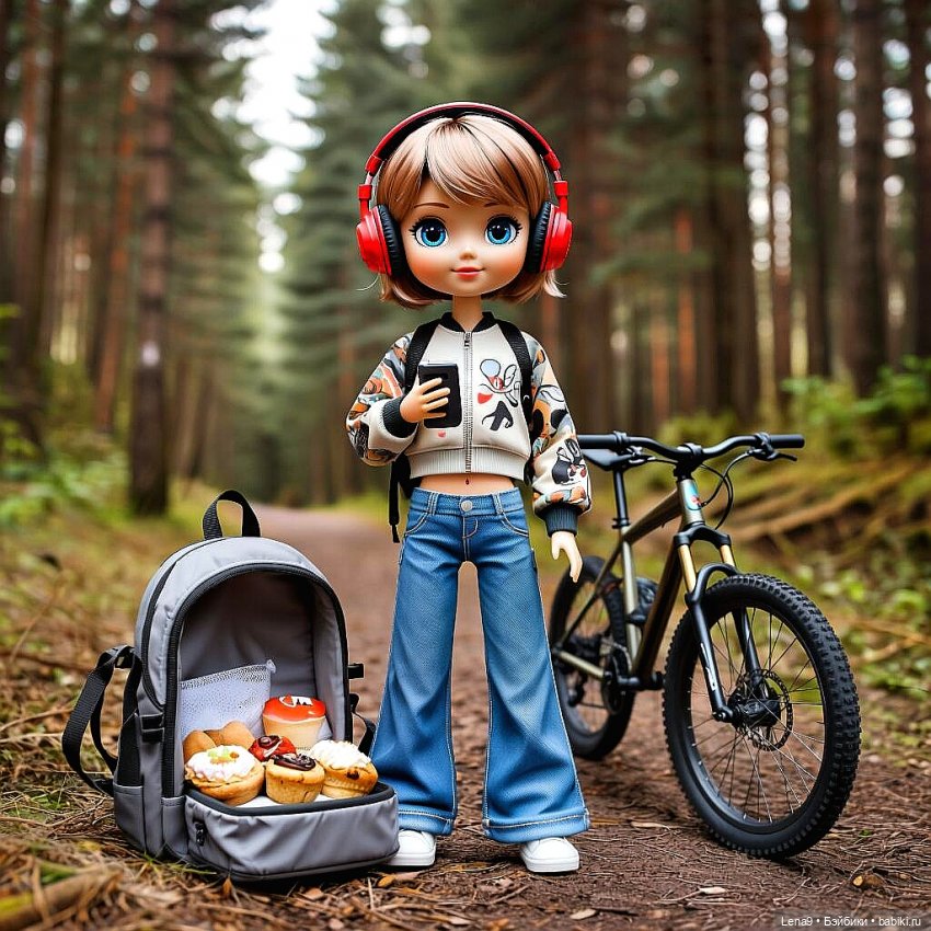 Игры в куклы с нейросетью V Старая, старая сказка Серия 1 Красная Шапочка