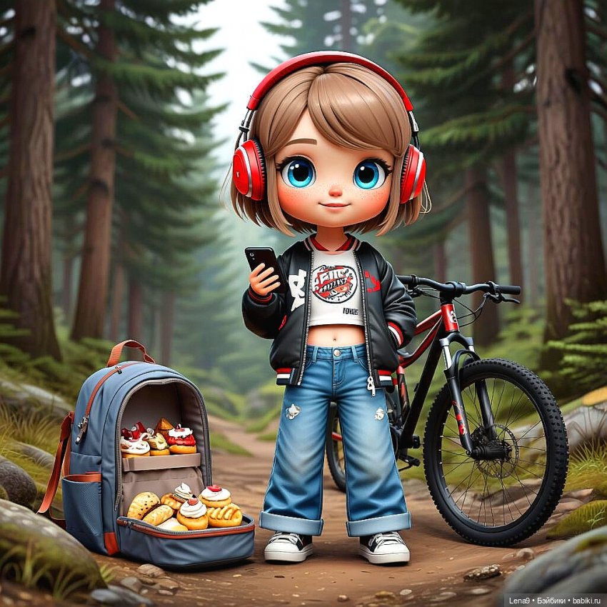 Игры в куклы с нейросетью V Старая, старая сказка Серия 1 Красная Шапочка