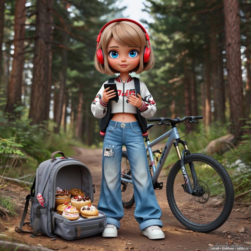 Игры в куклы с нейросетью V Старая, старая сказка Серия 1 Красная Шапочка