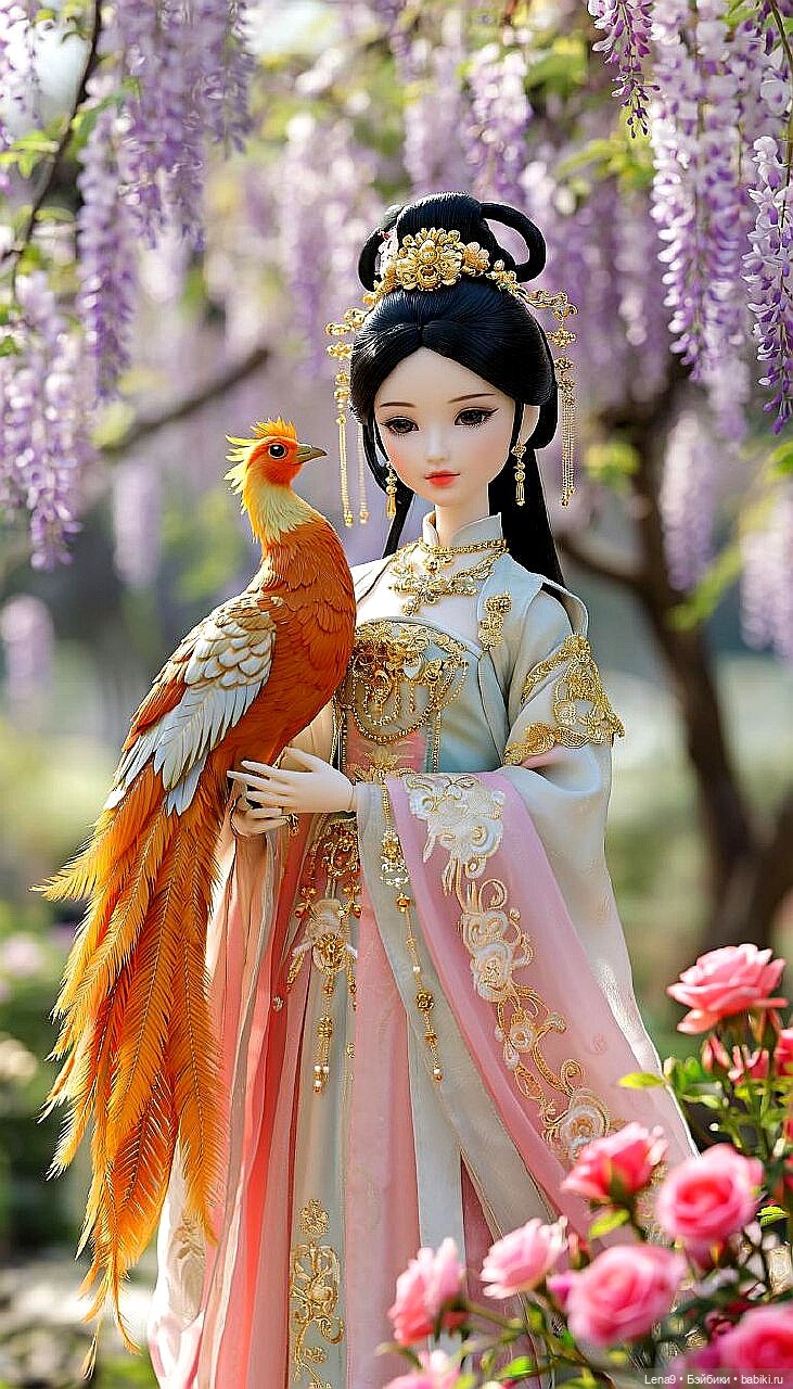 Игры в куклы с нейросетью VI Китайские принцессы Серия Императорская Фениксы и драконы (фото 7)
