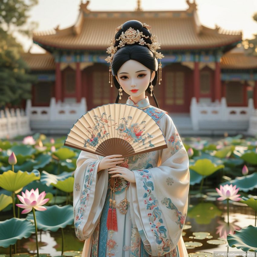 Игры в куклы с нейросетью Vl Китайские принцессы Серия Дворцовый сад (фото 8)