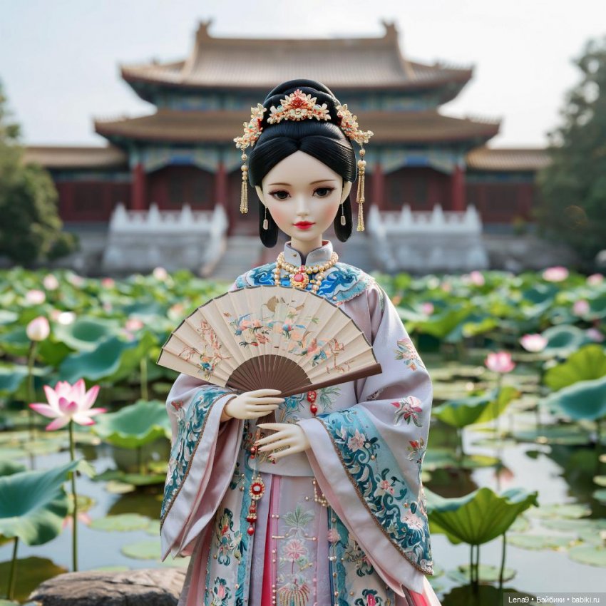 Игры в куклы с нейросетью Vl Китайские принцессы Серия Дворцовый сад (фото 7)