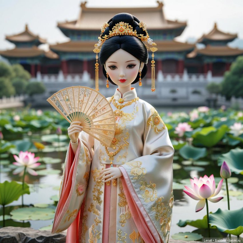 Игры в куклы с нейросетью Vl Китайские принцессы Серия Дворцовый сад (фото 6)