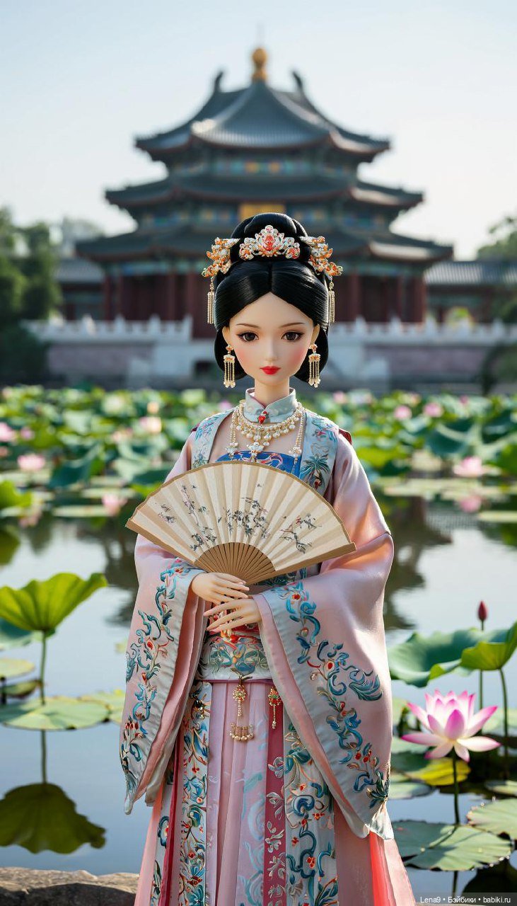 Игры в куклы с нейросетью Vl Китайские принцессы Серия Дворцовый сад (фото 5)