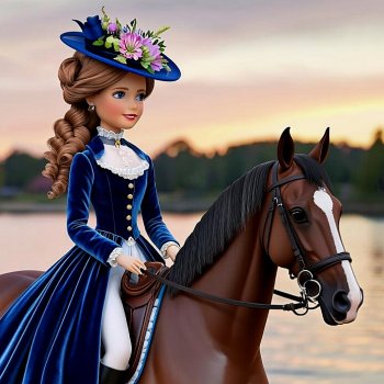 Конный променад Ретро