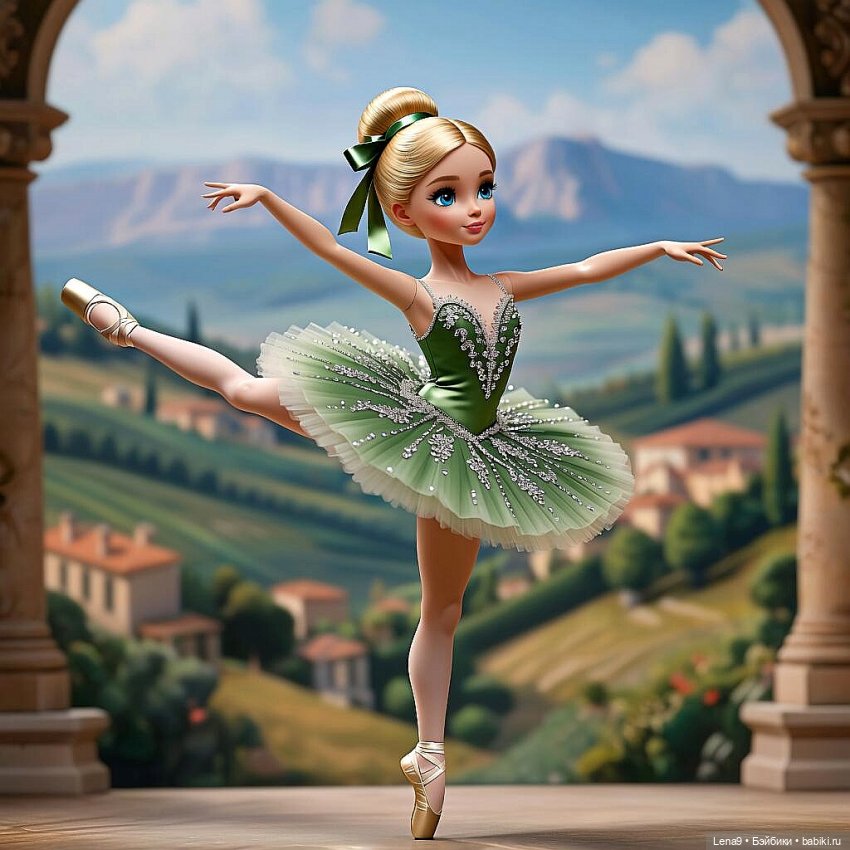 Игры в куклы с нейросетью VII Балет, балет, балет