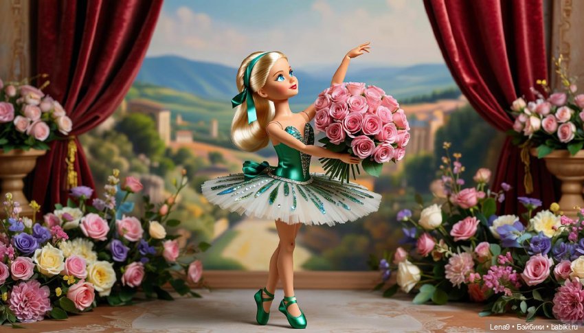 Игры в куклы с нейросетью VII Балет, балет, балет