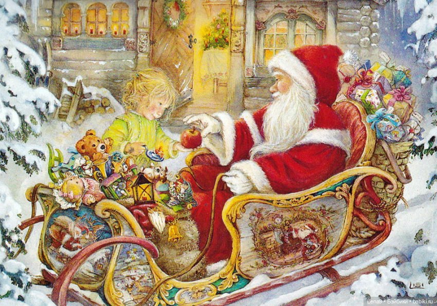 Рождественское настроение от Лизи Мартин