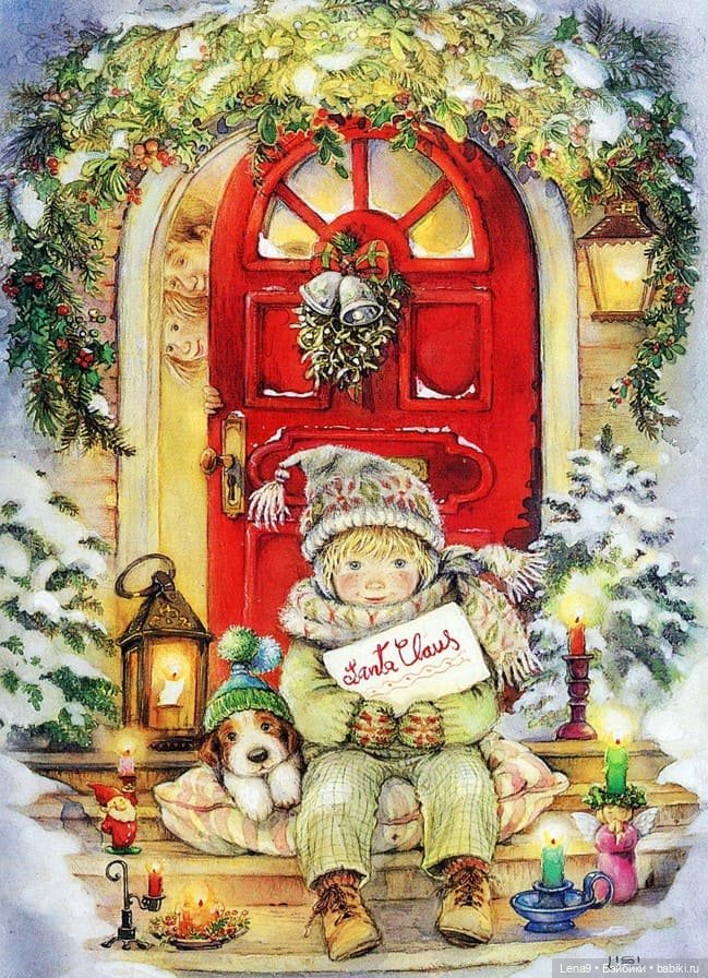 Рождественское настроение от Лизи Мартин