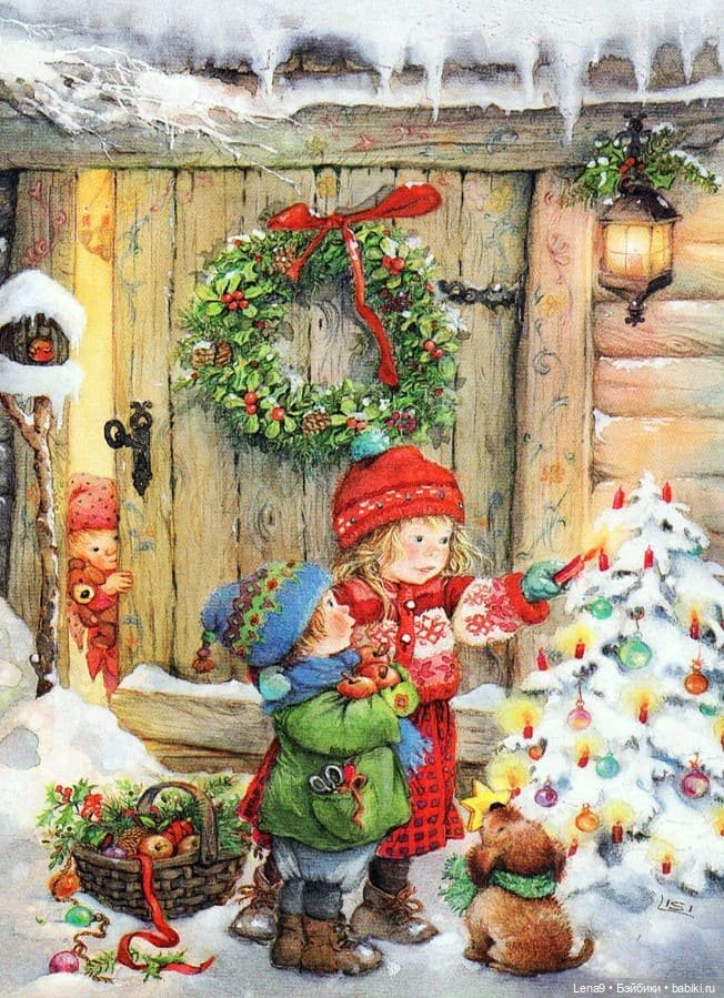 Рождественское настроение от Лизи Мартин