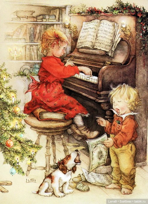 Рождественское настроение от Лизи Мартин