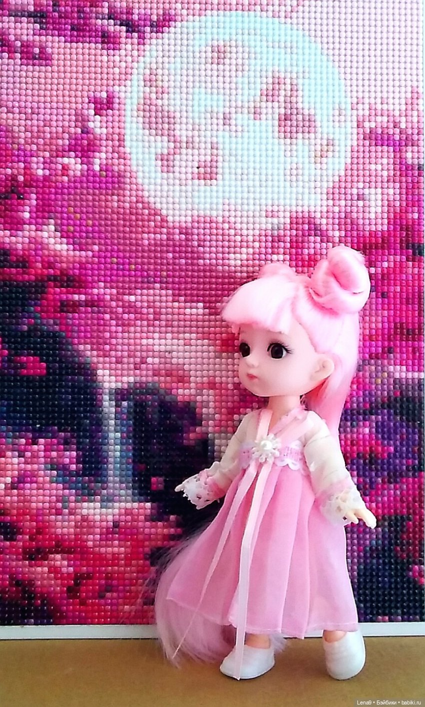 Розовая жемчужинка — Куклы Baboliy (Баболи (фото 9)