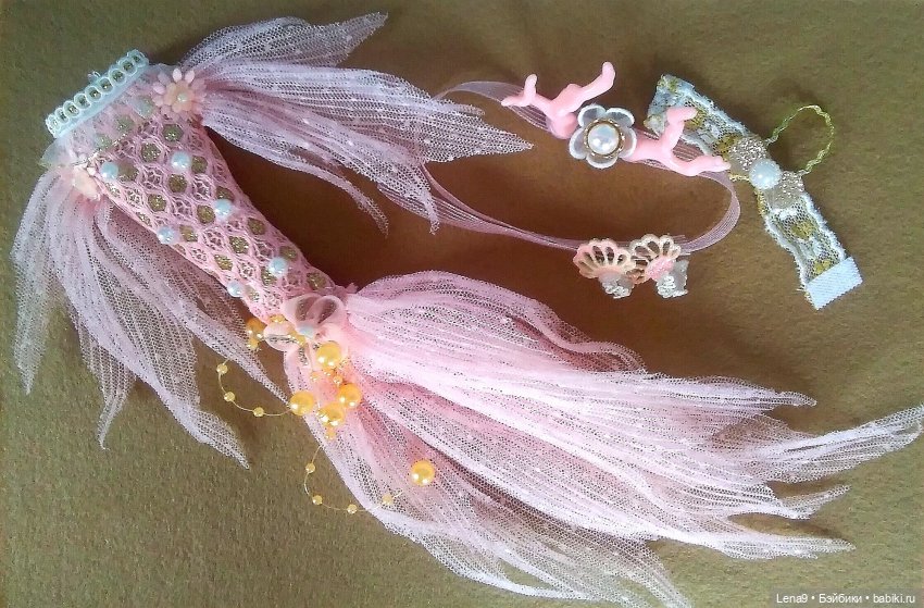 Розовая жемчужинка — Куклы Baboliy (Баболи (фото 5)