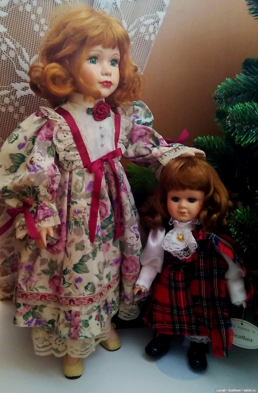 Малышка Хизер — Фарфоровые куклы The Leonardo Collection (Леонардо): интерьерные (фото 7)