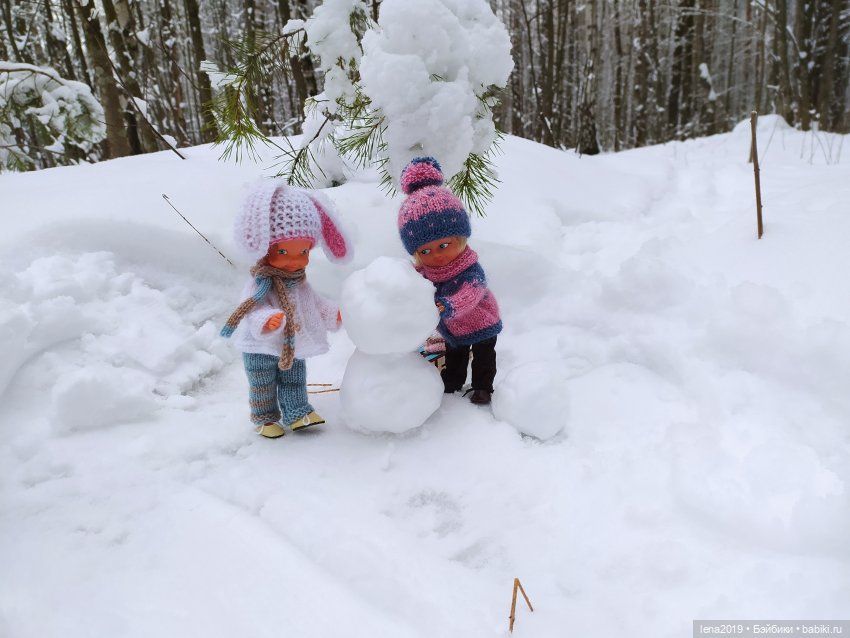 Зимняя прогулка — Одежда и обувь для кукол своими руками: фото (фото 6)