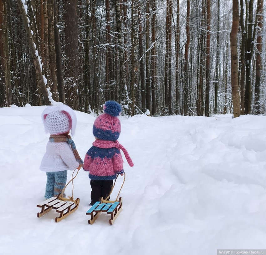 Зимняя прогулка — Одежда и обувь для кукол своими руками: фото (фото 2)