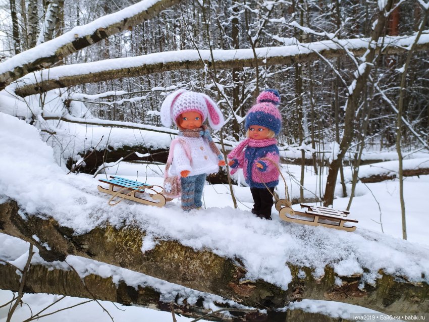 Зимняя прогулка — Одежда и обувь для кукол своими руками: фото (фото 5)