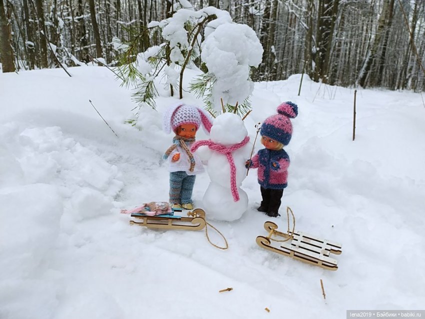 Зимняя прогулка — Одежда и обувь для кукол своими руками: фото (фото 8)
