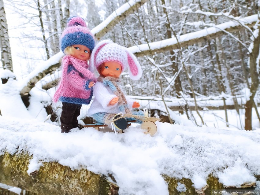 Зимняя прогулка — Одежда и обувь для кукол своими руками: фото (фото 4)
