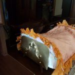 Немецкая кровать из 70-х годов и новая постелька
