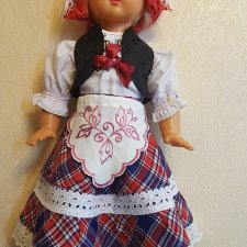 Кукольный наряд "Красная шапочка" для Марины флиртушки