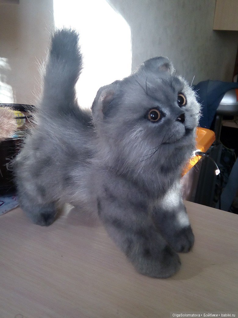 Котенок. Итог — Авторские мишки Тедди и друзья: фото