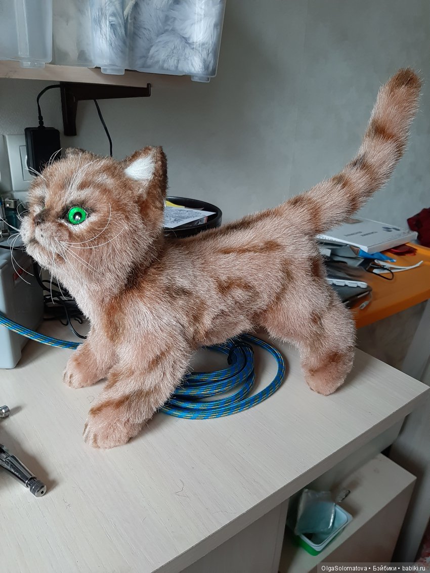 Котенок Себастьян — Авторские мишки Тедди и друзья: фото (фото 8)