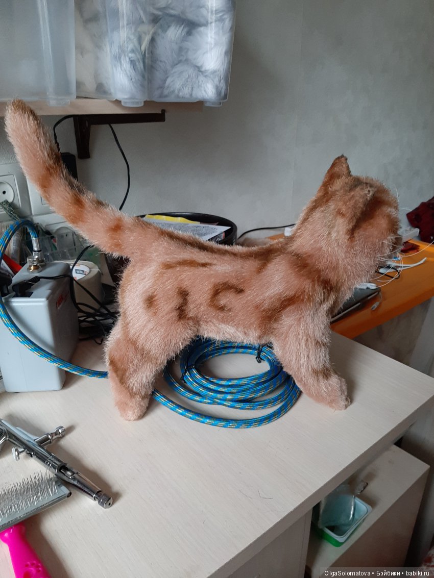 Котенок Себастьян — Авторские мишки Тедди и друзья: фото (фото 7)