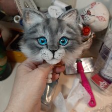 Серый котейка-долгострой