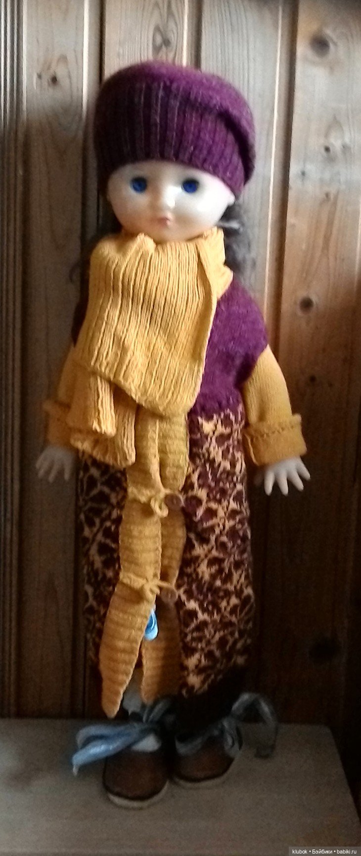 Вязание на машине для кукол
