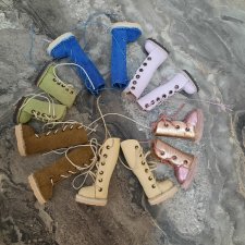 Сапоги лотом на мини бжд и блайз Сапоги лотом на мини бжд и блайз