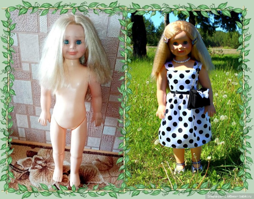 Милана, фабрика "Весна" — Реставрация и преображение кукол: ремонт (фото 2)