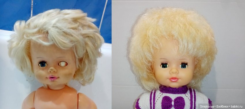 Учительница первая моя — Реставрация и преображение кукол: ремонт (фото 9)
