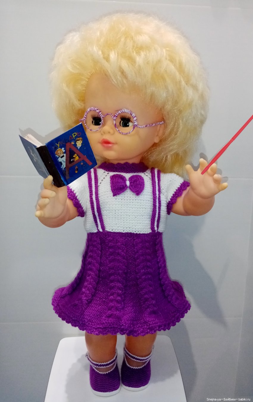 Учительница первая моя — Реставрация и преображение кукол: ремонт (фото 5)