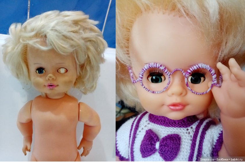 Учительница первая моя — Реставрация и преображение кукол: ремонт (фото 6)