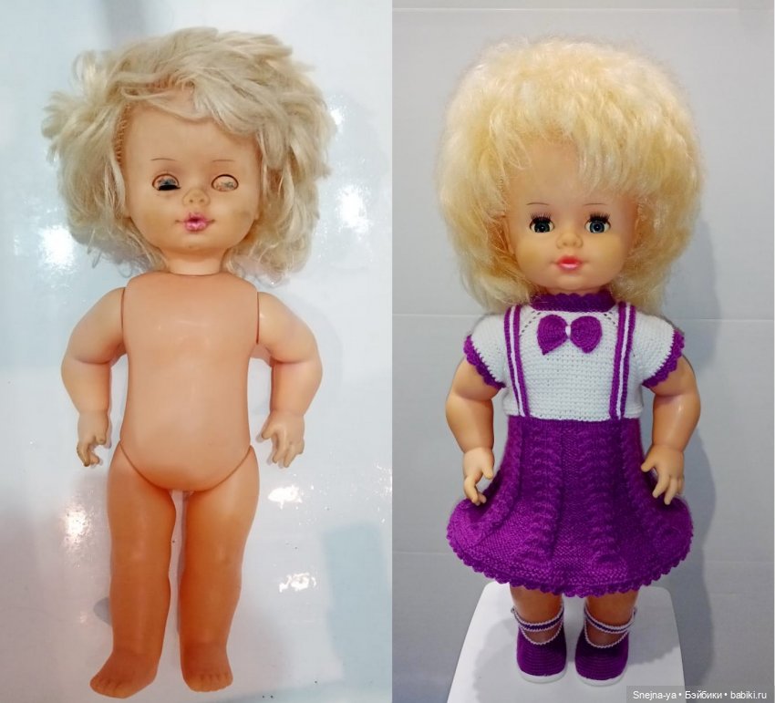 Учительница первая моя — Реставрация и преображение кукол: ремонт (фото 10)