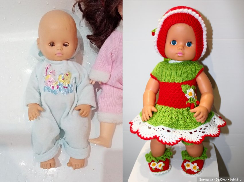 Клубничное настроение — Одежда и обувь для кукол своими руками: фото (фото 9)