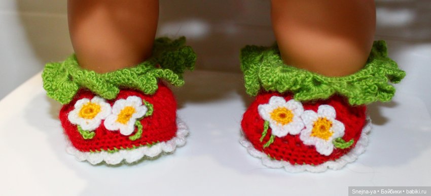 Клубничное настроение — Одежда и обувь для кукол своими руками: фото (фото 6)