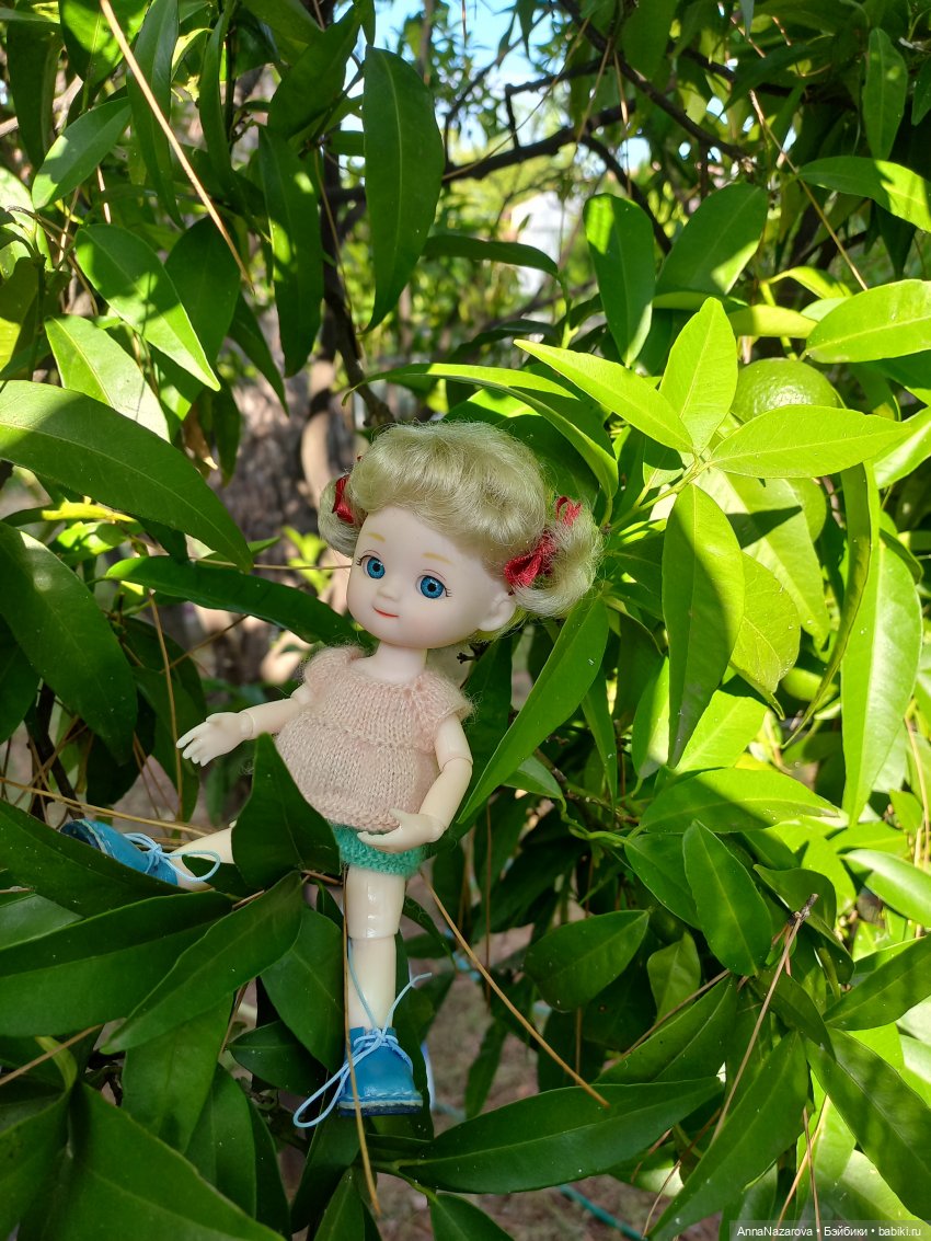 Сентябрь с Кнопкой — Куклы Baboliy (Баболи (фото 4)