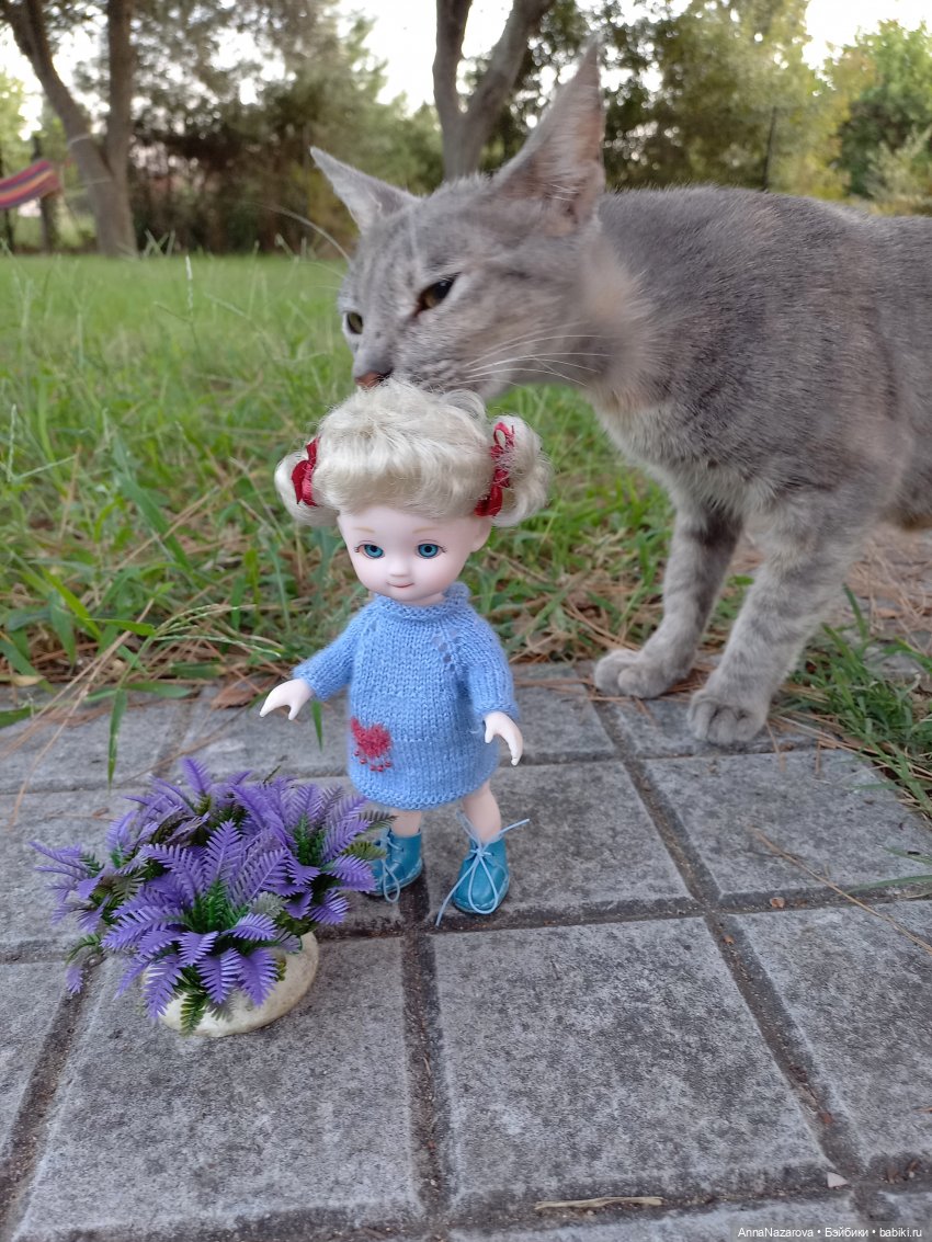 Сентябрь с Кнопкой — Куклы Baboliy (Баболи (фото 2)