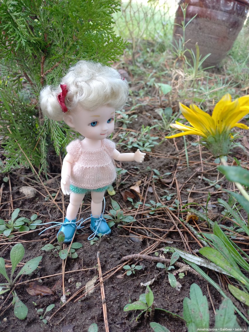 Сентябрь с Кнопкой — Куклы Baboliy (Баболи (фото 5)
