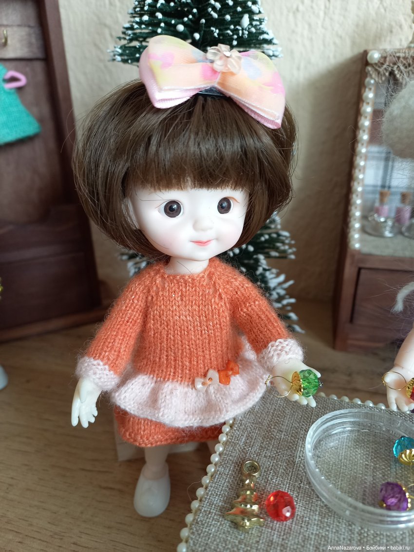 Как малыши ёлку украшали — Куклы Baboliy (Баболи (фото 3)