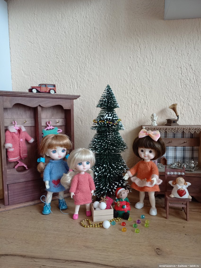 Как малыши ёлку украшали — Куклы Baboliy (Баболи (фото 7)