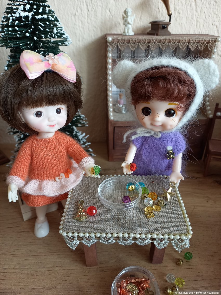 Как малыши ёлку украшали — Куклы Baboliy (Баболи (фото 2)