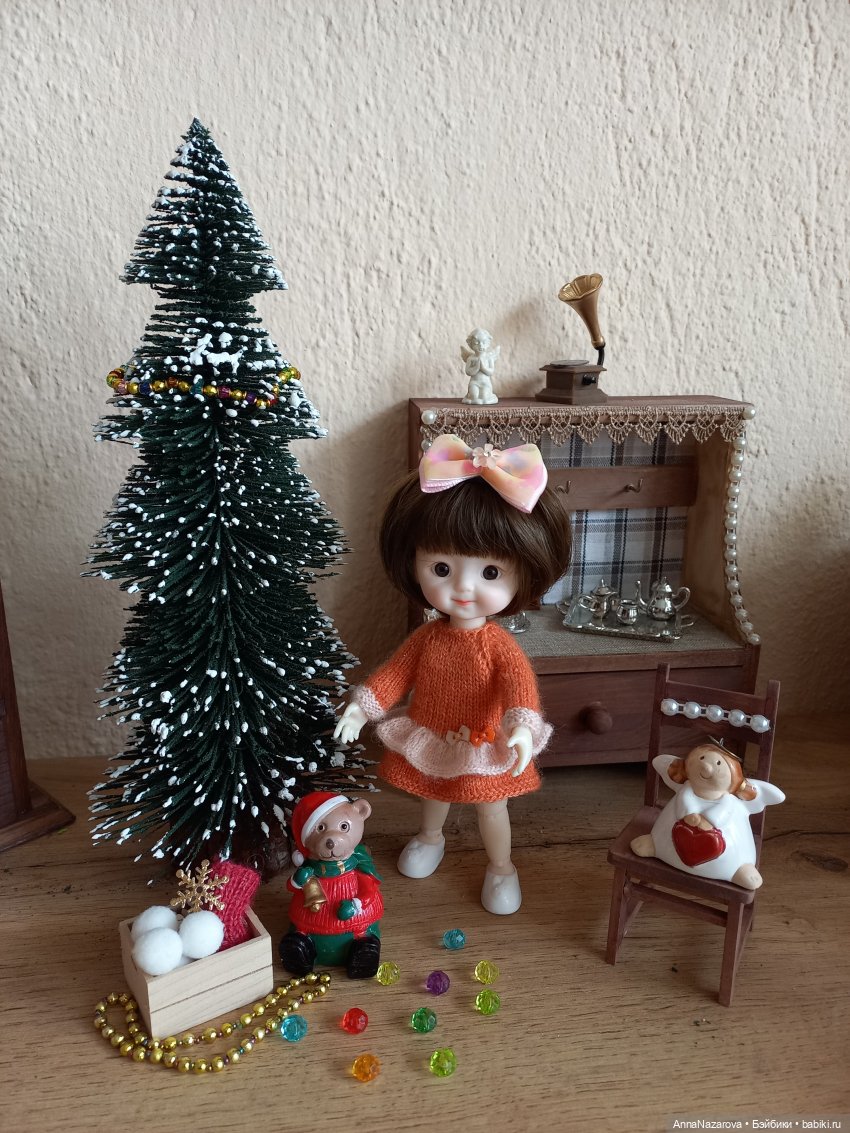 Как малыши ёлку украшали — Куклы Baboliy (Баболи