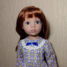 Платье для кукол Готц, Цвергназе 48-50 см
