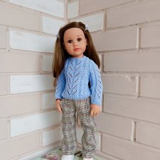 Джемпер для кукол Готц 48-50 см