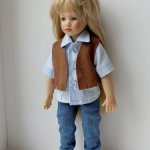 Комплект одежды для куколок Heidi Plusczok 26 см